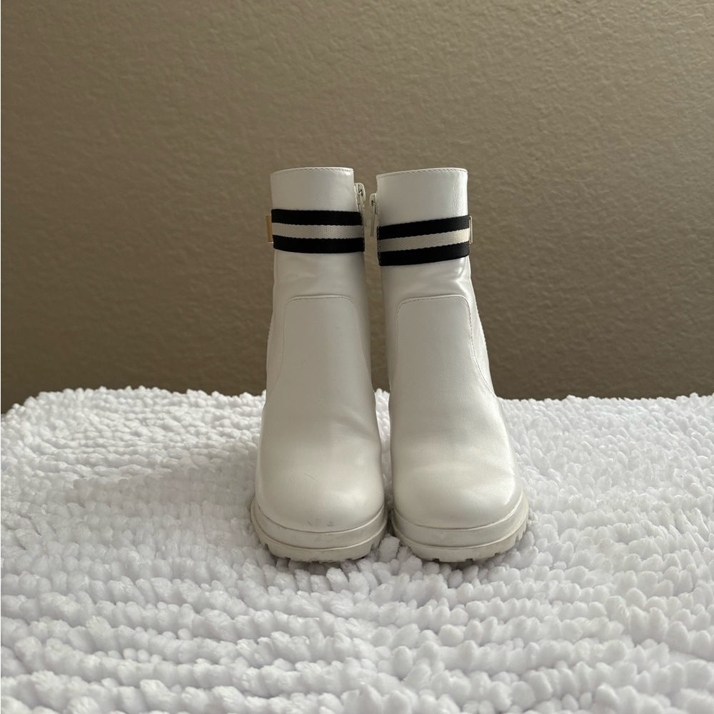 White booties